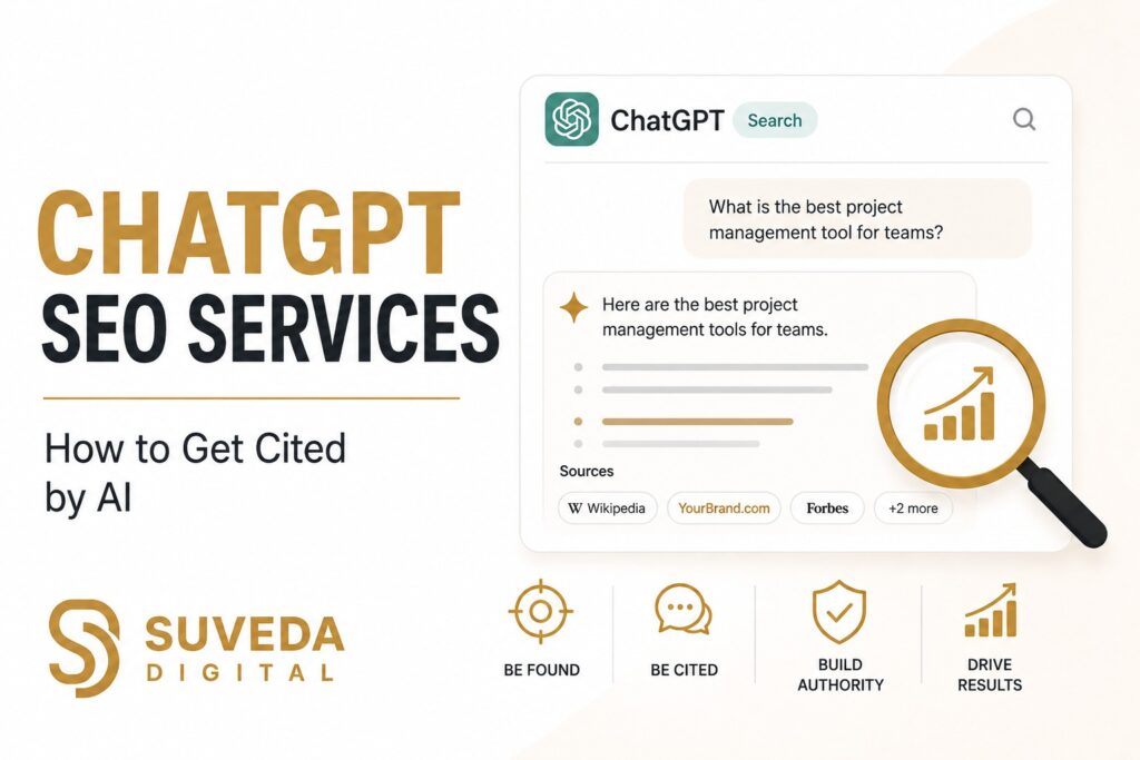 ChatGPT SEO Services: How to Get Your Brand Cited in AI-Generated Answers
